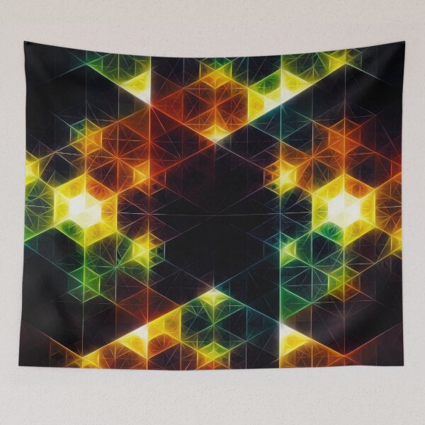 Item preview, Fractal Geometry Cube Artwork designed and sold by Truthseekmedia.