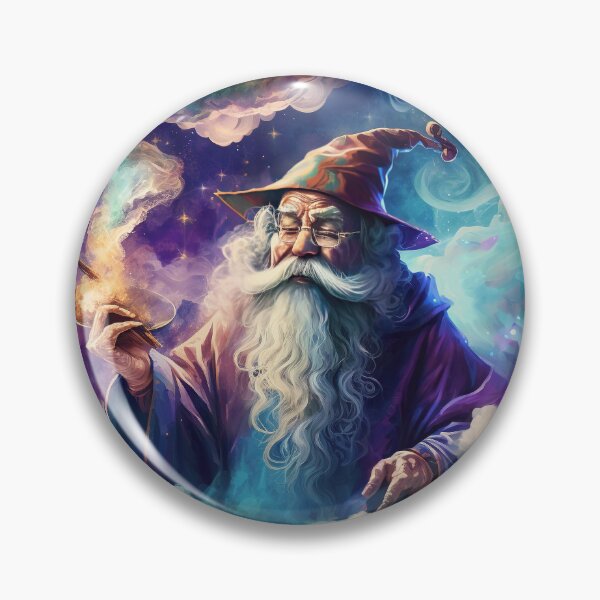 Item preview, Smoky space wizard designed and sold by mosfunky.