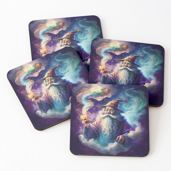 Item preview, Smoky space wizard designed and sold by mosfunky.