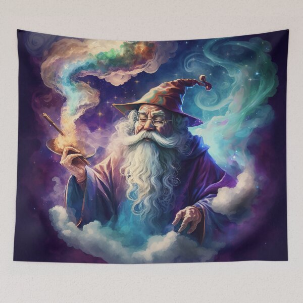 Item preview, Smoky space wizard designed and sold by mosfunky.
