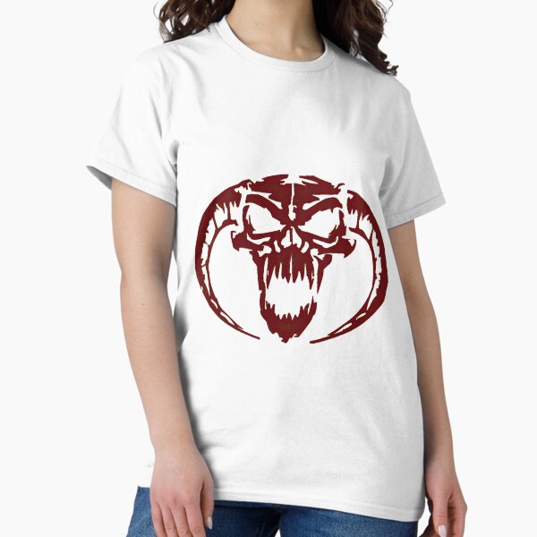 Item preview, red demon skull designed and sold by adiel14.