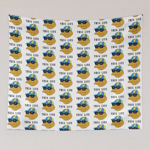 Item preview, Hans Moleman: Thug Life designed and sold by cubiclecoma.