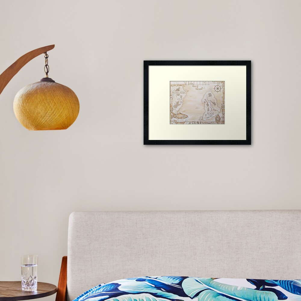 Item preview, Framed Art Print designed and sold by ScharaReeves.
