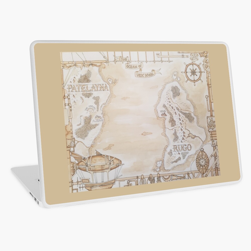 Item preview, Laptop Skin designed and sold by ScharaReeves.