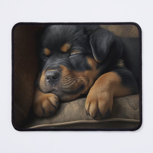 Item preview, Rottweiler Puppy Sleeping: 3 in a series of 3 designed and sold by ebrawne.