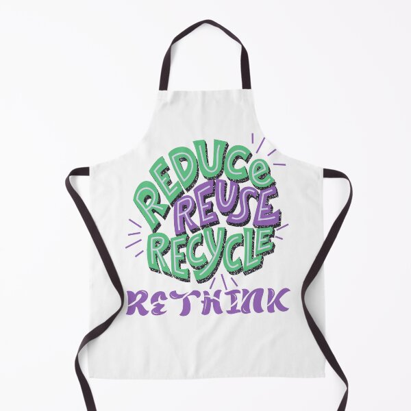 Item preview, Reduce Reuse Recycle Rethink Fun Recycling Earth Day designed and sold by MagicSD Designs.
