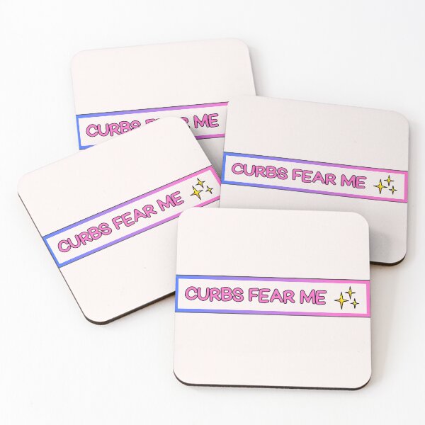 Item preview, Curbs Fear Me - Car Bumper Sticker designed and sold by Hazmat-AI7.