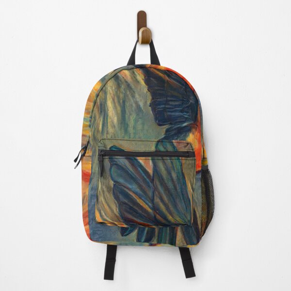 Item preview, Hummingbird AI Generated The Scream Colors AI Art Artificial Intelligence AI Munch designed and sold by OurFunnyDesigns.