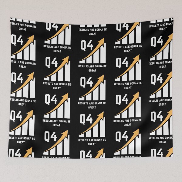 Item preview, Quarterly results financial chart white and gold designed and sold by EMaizingMakes.