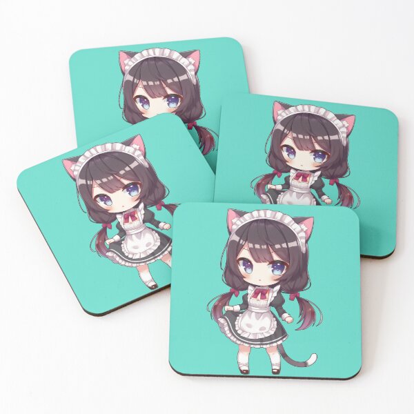 Item preview, Whisker Away with this Adorable Neko Chibi Kawaii Maid Design! designed and sold by TrendyArtInk.