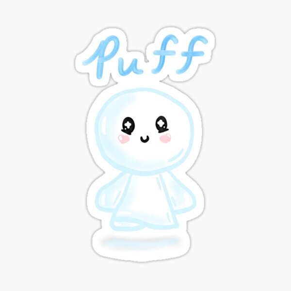 Puff Sticker