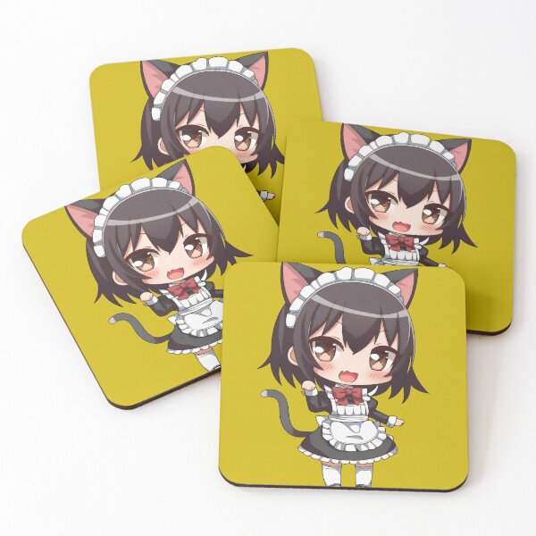 Item preview, Purrfectly Cute: Bring Home the Neko Chibi Kawaii Maid Design! designed and sold by TrendyArtInk.