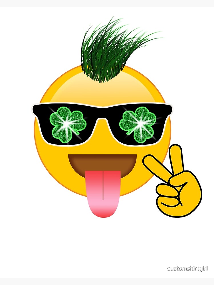 st patrick's day emoji iphone