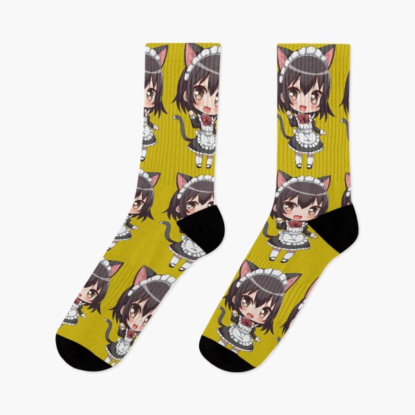 Item preview, Purrfectly Cute: Bring Home the Neko Chibi Kawaii Maid Design! designed and sold by TrendyArtInk.