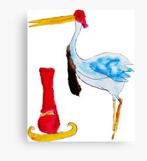 Crane Canvas Print