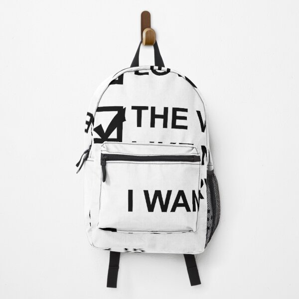 Item preview, I wanna be (black text) designed and sold by dowmoriah.