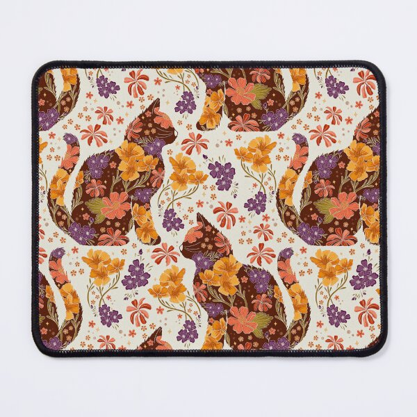 Item preview, Floral Cat - Vintage designed and sold by Meganlaine.