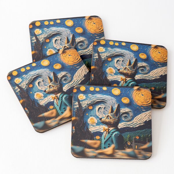 Item preview, Pierre Lapin | Starry night bunny designed and sold by tdigitalvangogh.