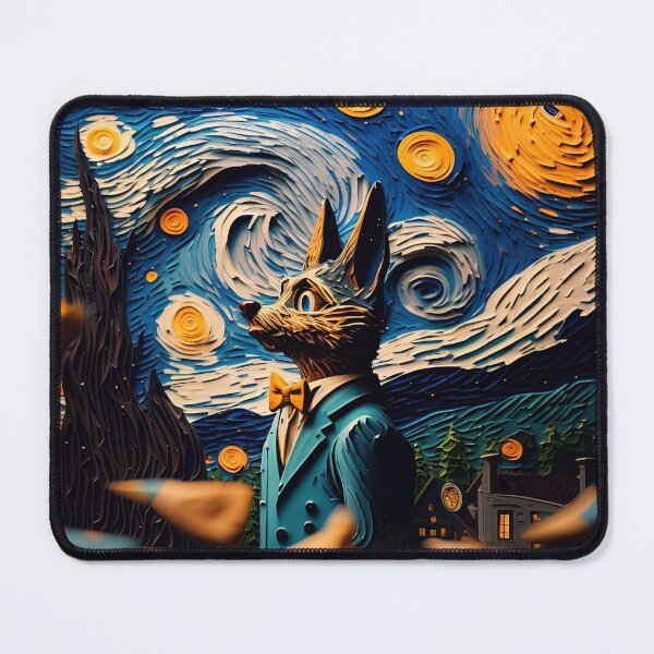 Item preview, Pierre Lapin | Starry night bunny designed and sold by tdigitalvangogh.