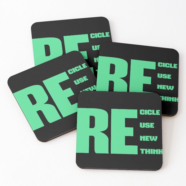 Item preview,  Recycle Reuse Renew Rethink Crisis Environmental Activism designed and sold by MandyLS24.