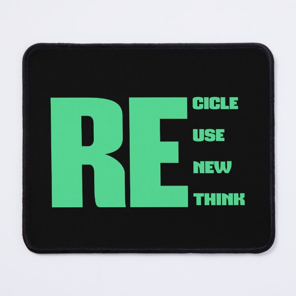 Item preview, Recycle Reuse Renew Rethink Crisis Environmental Activism designed and sold by MandyLS24.