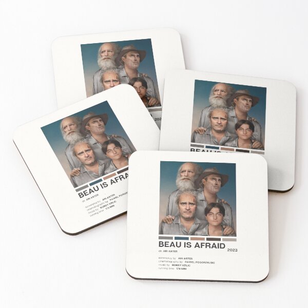 Item preview, Beau is Afraid Movie Poster designed and sold by YellowishCat15.