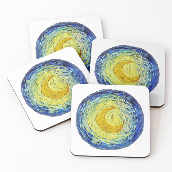 Item preview, Van Gogh Starry Night Moon designed and sold by Vangoholic.