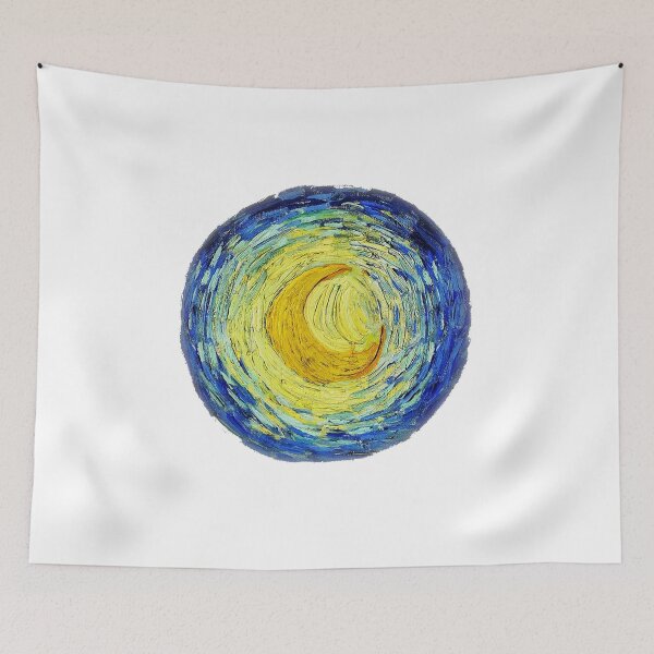 Item preview, Van Gogh Starry Night Moon designed and sold by Vangoholic.