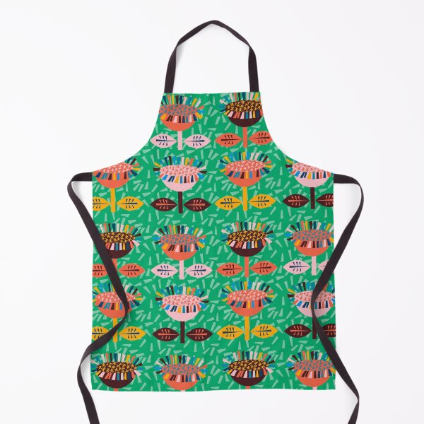 Item preview, Funky retro flowers - lots of colour designed and sold by BlackDogArtists.