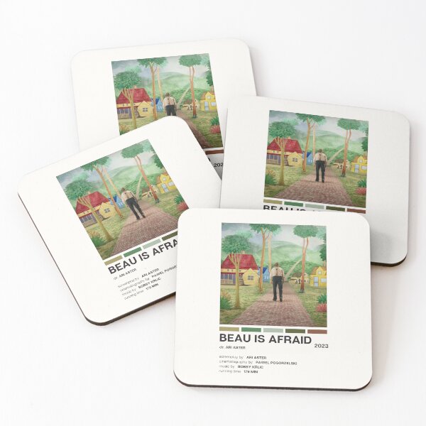 Item preview, Beau is Afraid Movie Poster designed and sold by YellowishCat15.