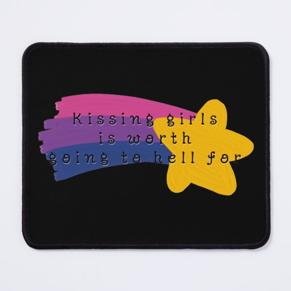 Item preview, Kissing girls is worth going to hell for designed and sold by UnderStore.