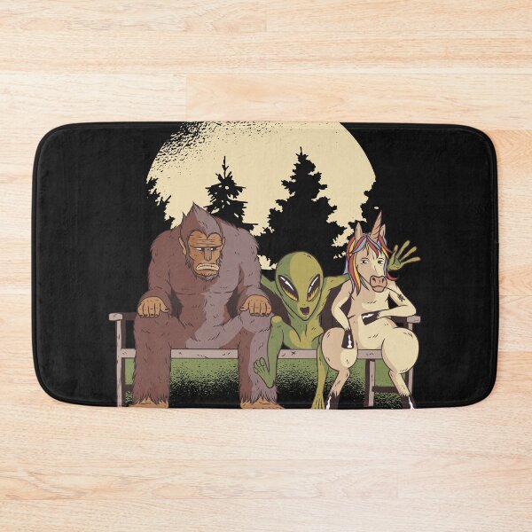 Item preview, bigfoot-alien-unicorn designed and sold by Roy & Pride.