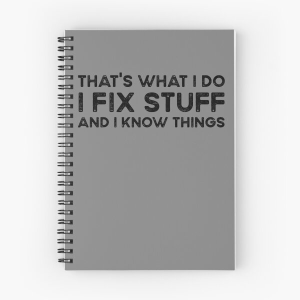 Item preview, That's What I Do I Fix Stuff And I Know Things Mechanic Gear designed and sold by DynamicDesign.