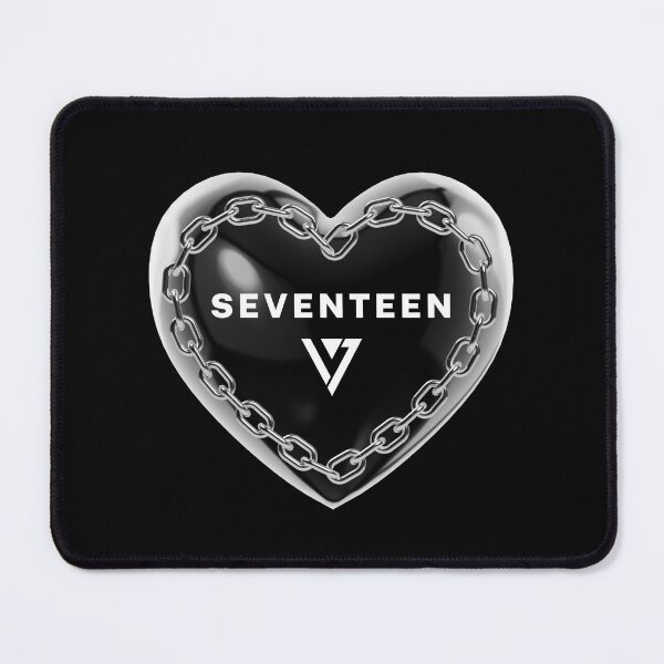 Item preview, Seventeen Kpop Logo Y2K Heart designed and sold by wonnie.