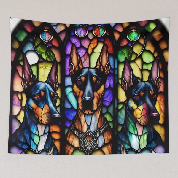 Item preview, Dobermans be a watching by Perceptual Paradox Creations designed and sold by hobbit73.