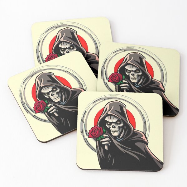 Item preview, The Reaper's Rose - An Illustration of Death and Beauty designed and sold by GalihDA.