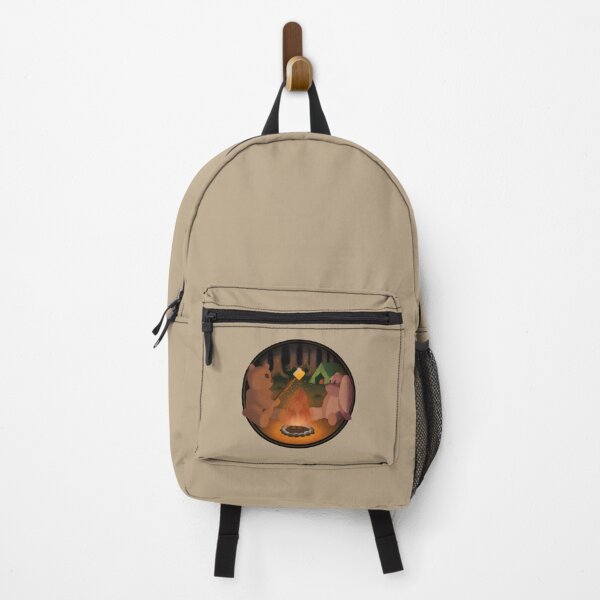 Item preview, Plushies Camping Around a Fire designed and sold by RissaKenoART.