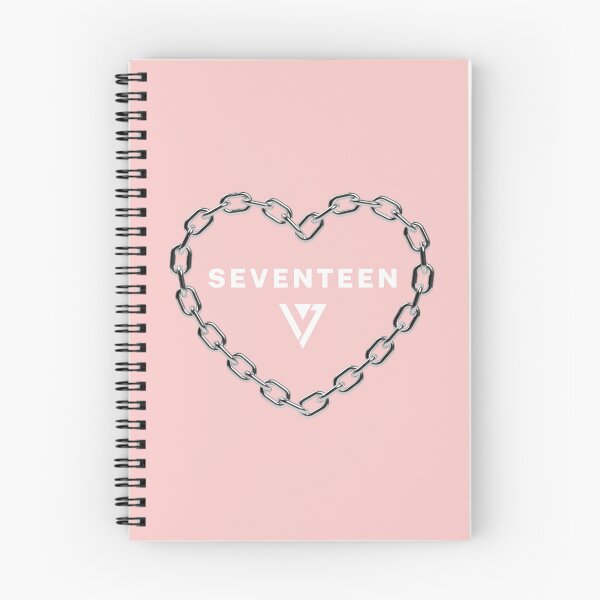 Item preview, Seventeen Kpop Y2K Chain Heart Pink designed and sold by wonnie.