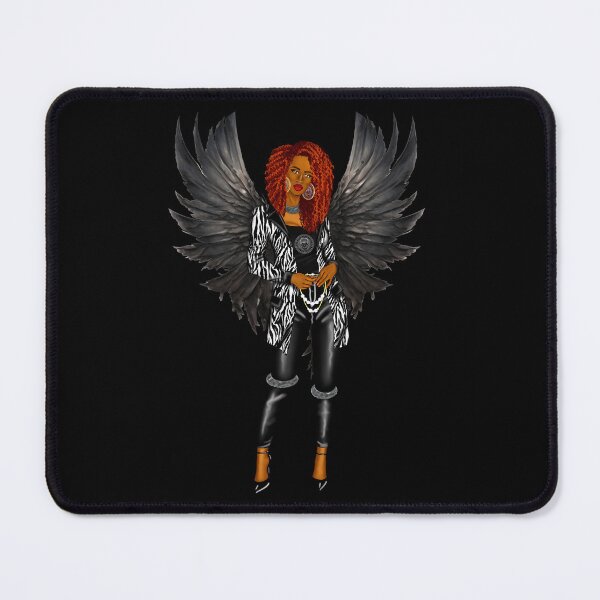 Item preview, Black woman with wings designed and sold by Astralia.