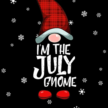 Vorschaubild zum Design I'm The July Gnome Funny Family Christmas In July Gnome Gear von DynamicDesign