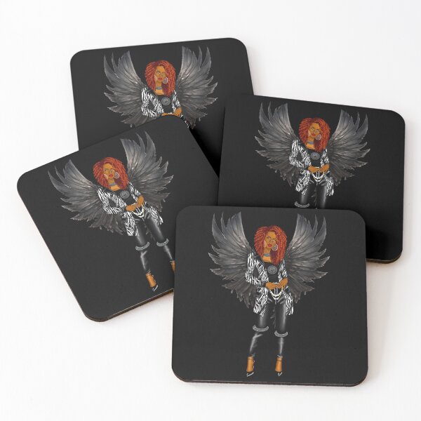Item preview, Black woman with wings designed and sold by Astralia.