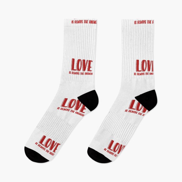 Item preview, Love is always the answer! designed and sold by Nicole DeAngelis Art .