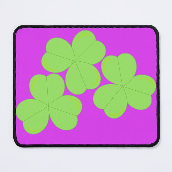Item preview, Green Watercolor Clover Leaves Pattern designed and sold by TheCatmeow2000.