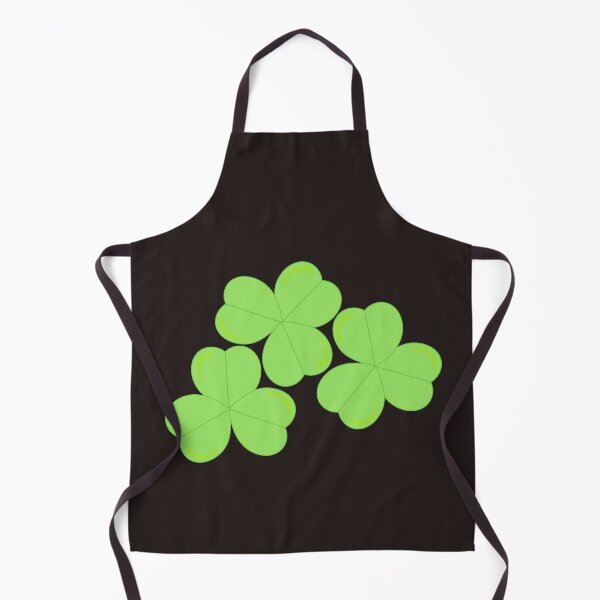 Item preview, Green Watercolor Clover Leaves Pattern designed and sold by TheCatmeow2000.