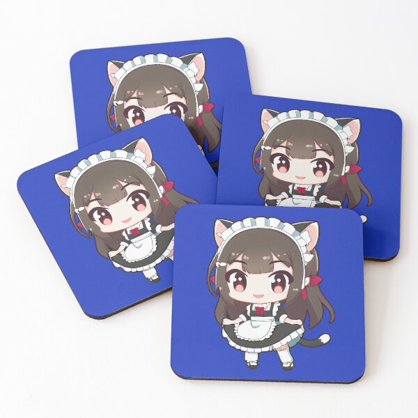 Item preview, Meow-gic Neko Chibi Kawaii Maid Design! designed and sold by TrendyArtInk.
