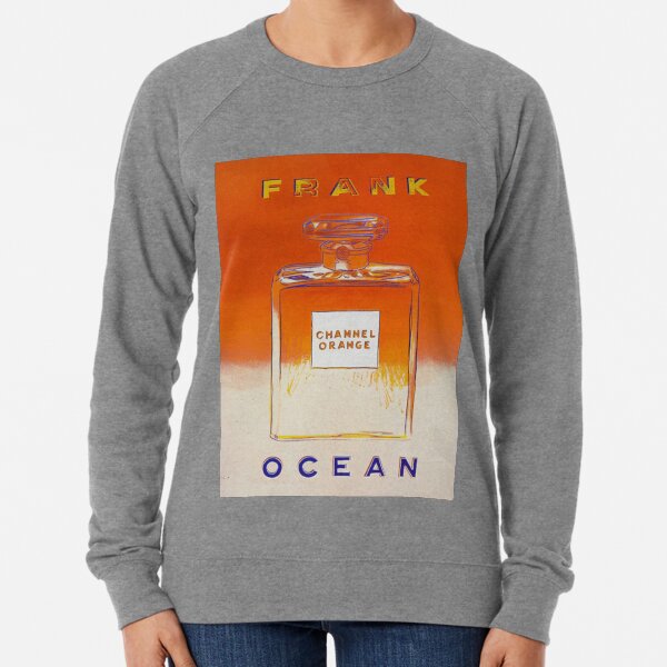Channel top orange sweatshirt