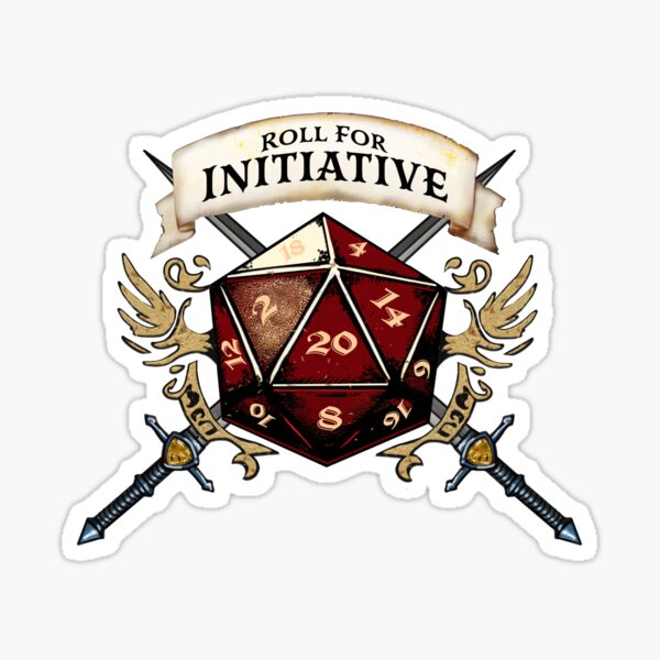Item preview, Roll for Initiative designed and sold by Firebrandur.