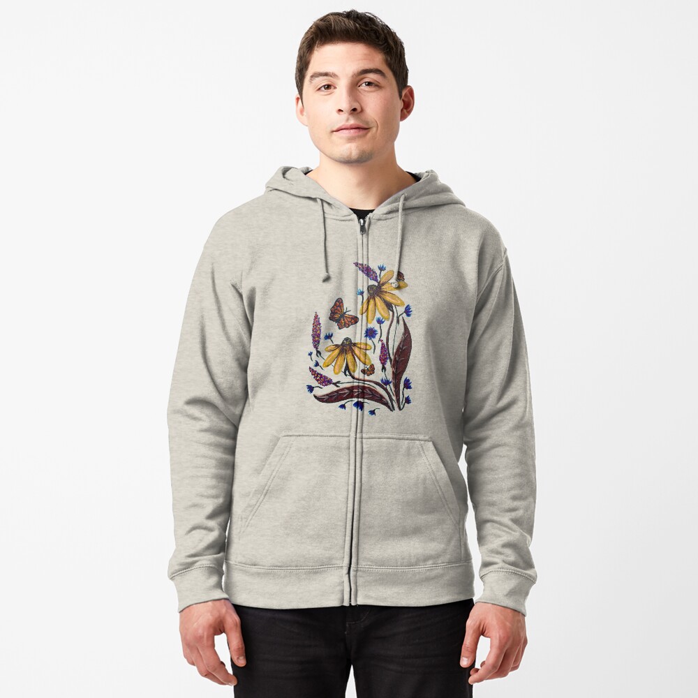Item preview, Zipped Hoodie designed and sold by Bekah-Grace.