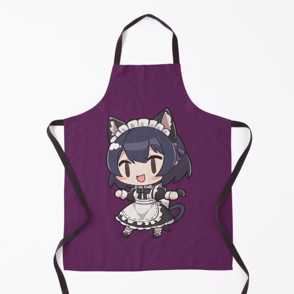 Item preview, Adorable Neko Chibi Kawaii Maid Design designed and sold by TrendyArtInk.