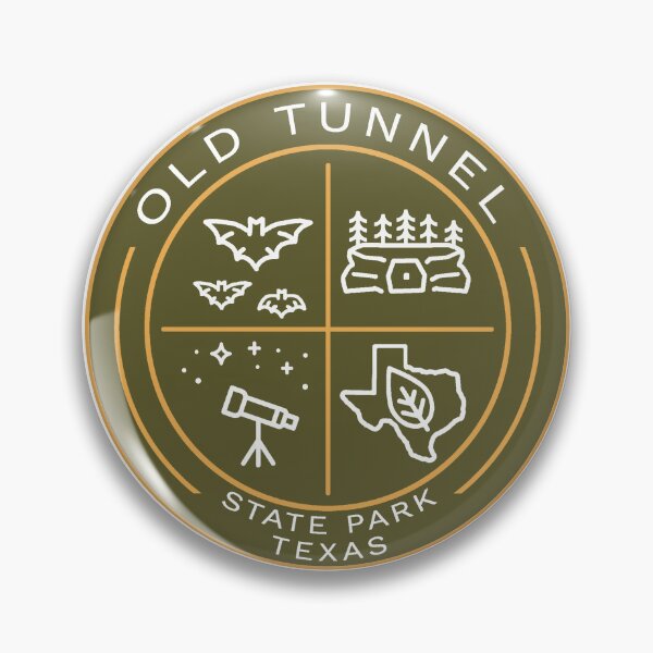 Vista previa del artículo con la obra «Logotipo heráldico del parque estatal Old Tunnel», diseñado y vendido por VanyaKar.